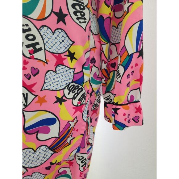 1990’s cartoon comics pop art Victoria Secret pajamas size small - Picture 9 of 11